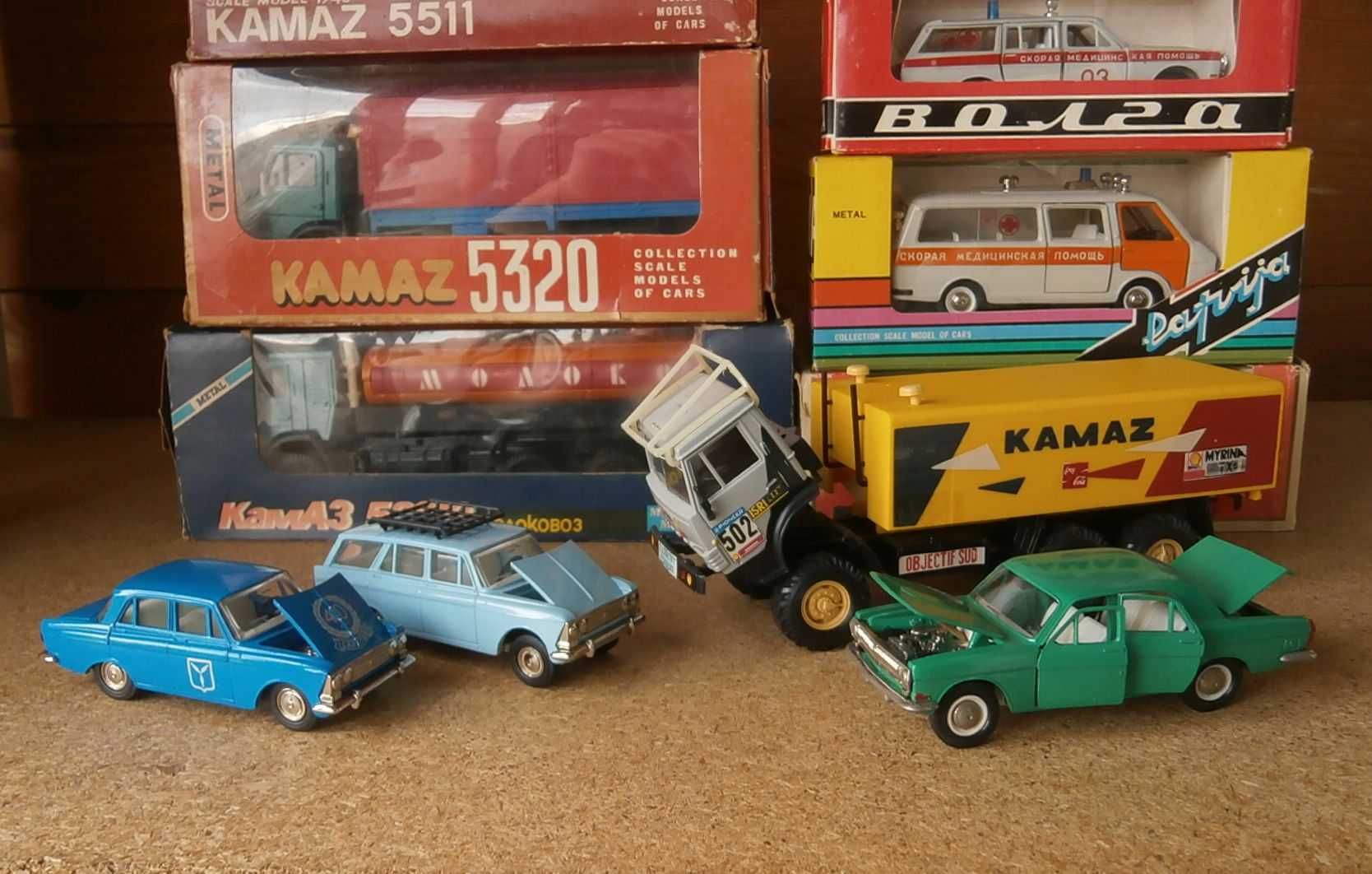 Модель СССР 1:43 Москвич УАЗ Камаз ГАЗ Амо Lancia РАФ Зил Fiat