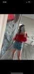 Crop Top hiszpanka H&M rozmiar S