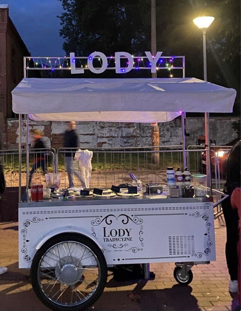 Sprzedam wózek gastronomiczny z lodami - riksze