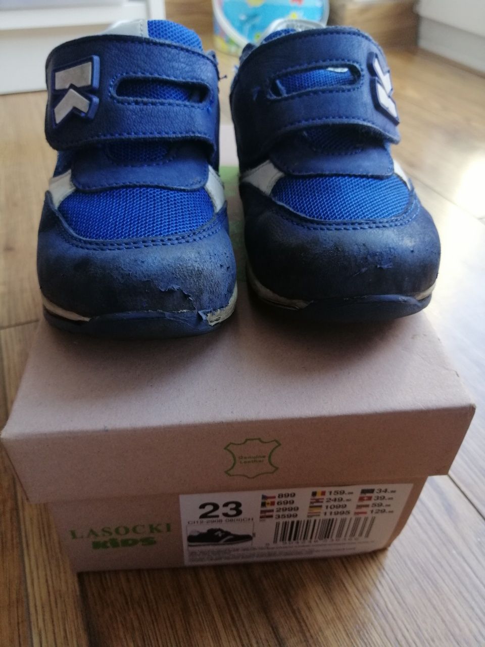 Buty, buciki dziecięce, Lasocki, półbuty, rozmiar 23