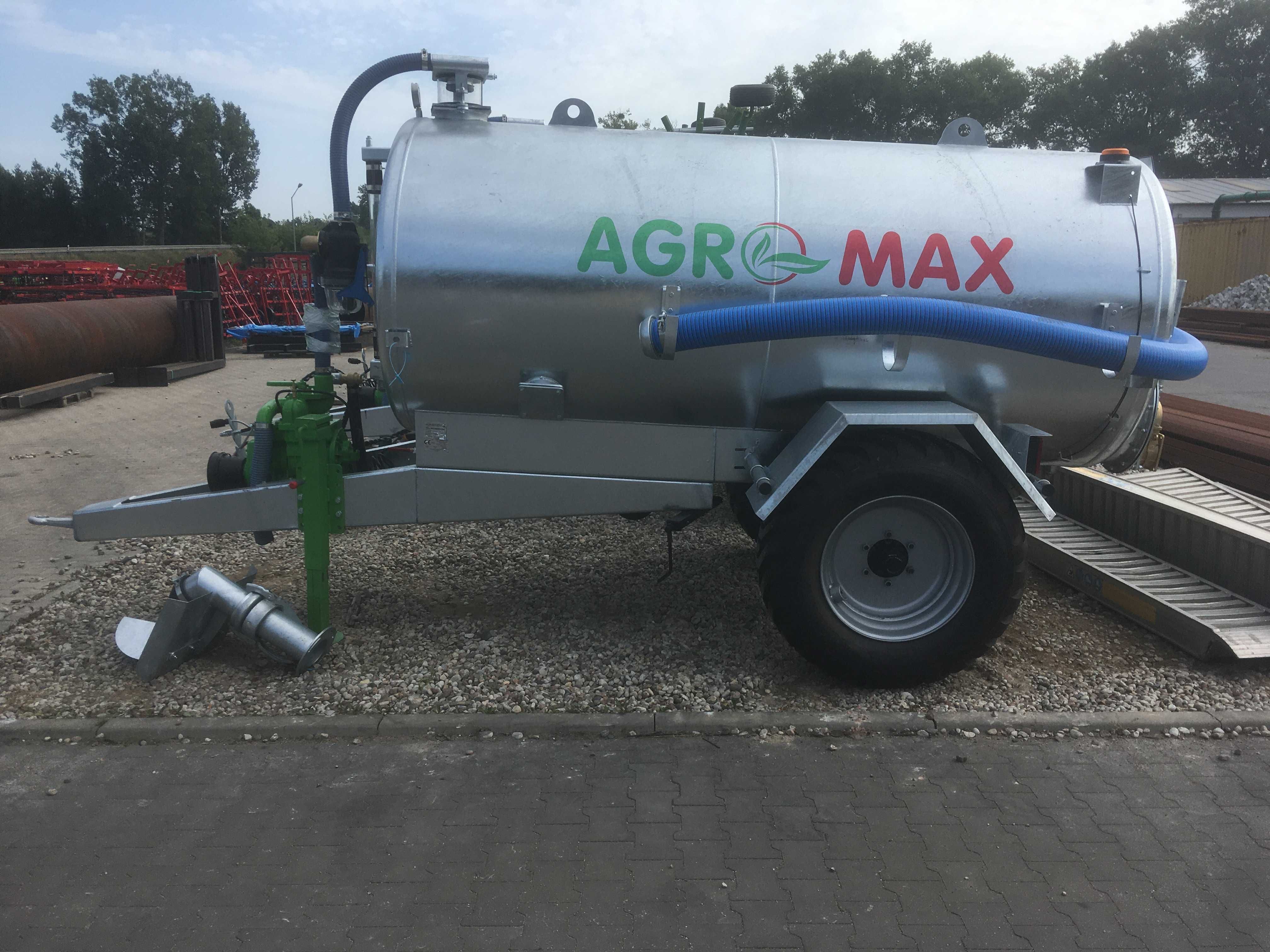 Wóz asenizacyjny beczkowóz Agro Max 5.000l + Wyposażenie.