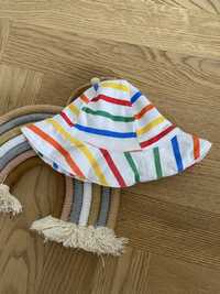 Kolorowy kapelusik kapelusz czapka na lato