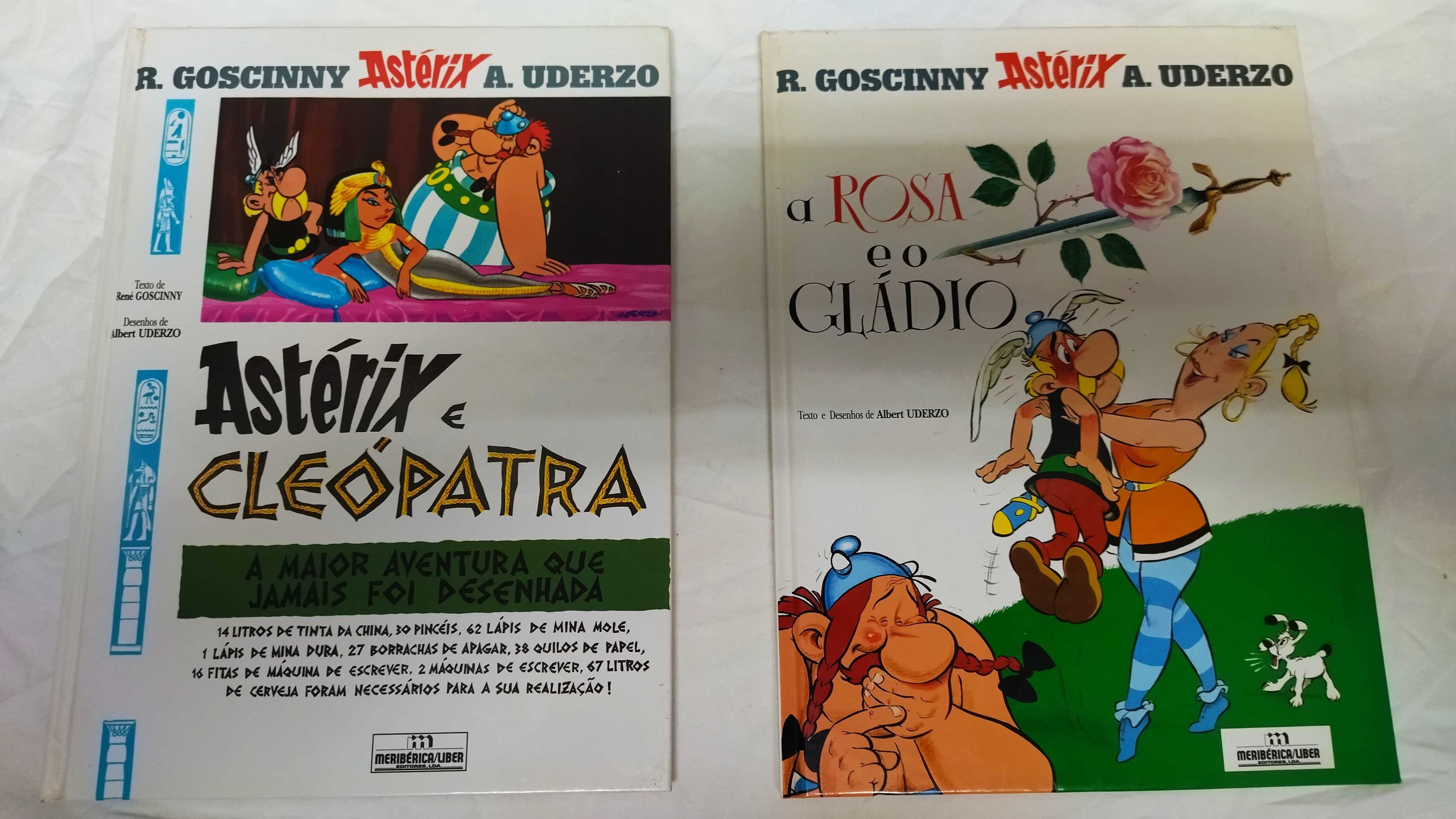 Astérix E Cleópatra; A Rosa e o Gládio - Banda Desenhada