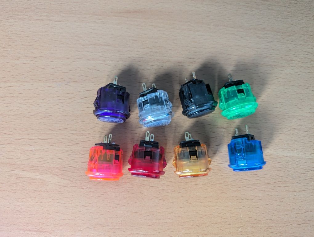 Botões arcade QAMBA Gravity KS silent 24mm