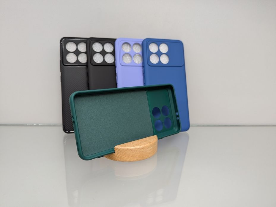 Xiaomi Poco F6 PRO Противоударный чехол  софт тач чохол