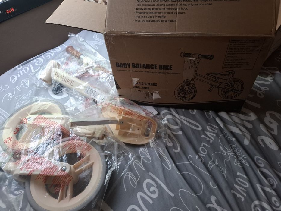 Детский беговел Bobike Baby Balance Bike  LJ-AS108 25KG 1-4 года