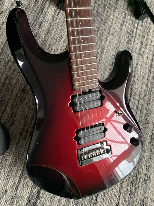 Ernie Ball Music Man John Petrucci JP6 / Pearl Red Burst  ( 2003 )