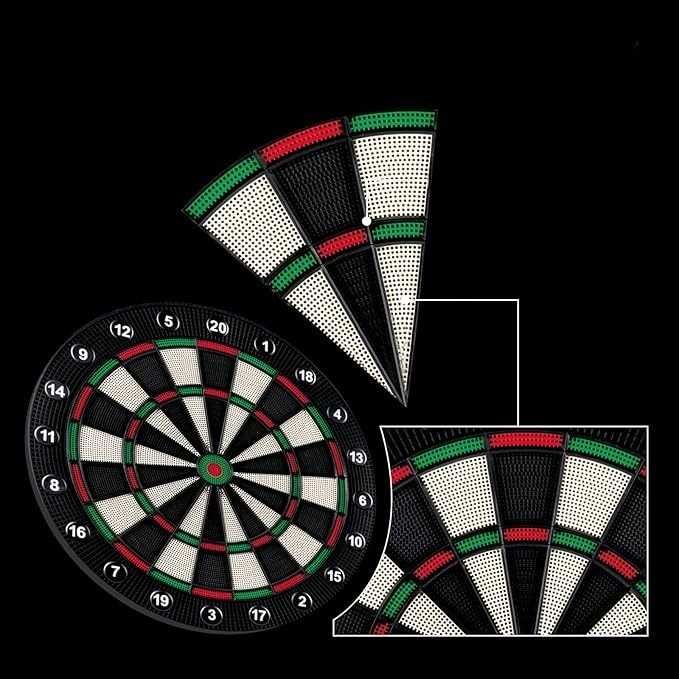 Tarcza Elektroniczna Do Darta Gry W Rzutki Lotki Pełen Zestaw 8 Graczy