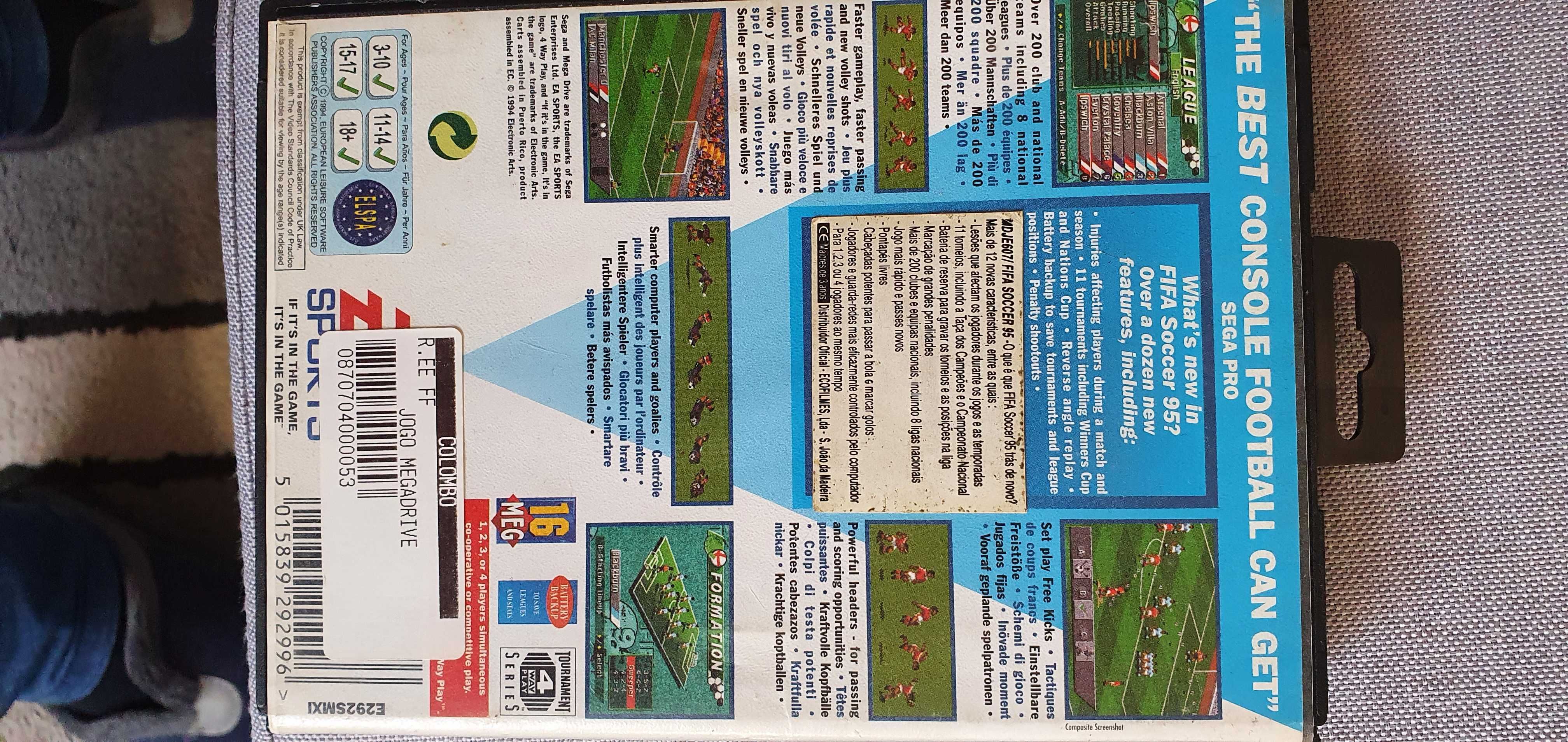 FIFA 95 Mega Drive