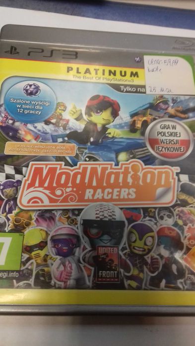 Modnation racers ps3, wersja pl, WYMIANA