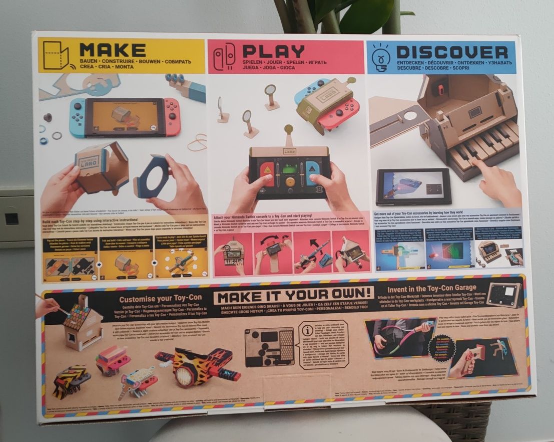 Nintendo Labo selado