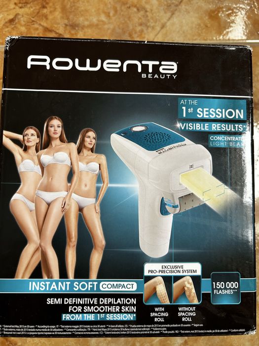 Rowenta Depiladora Luz Pulsada como nova