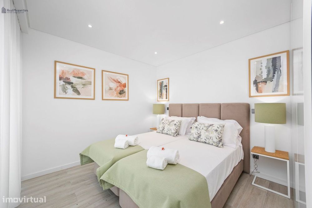 Apartamento T2 de luxo com vista Mar