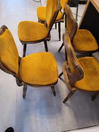 Krzesła dębowe 5 sztuk