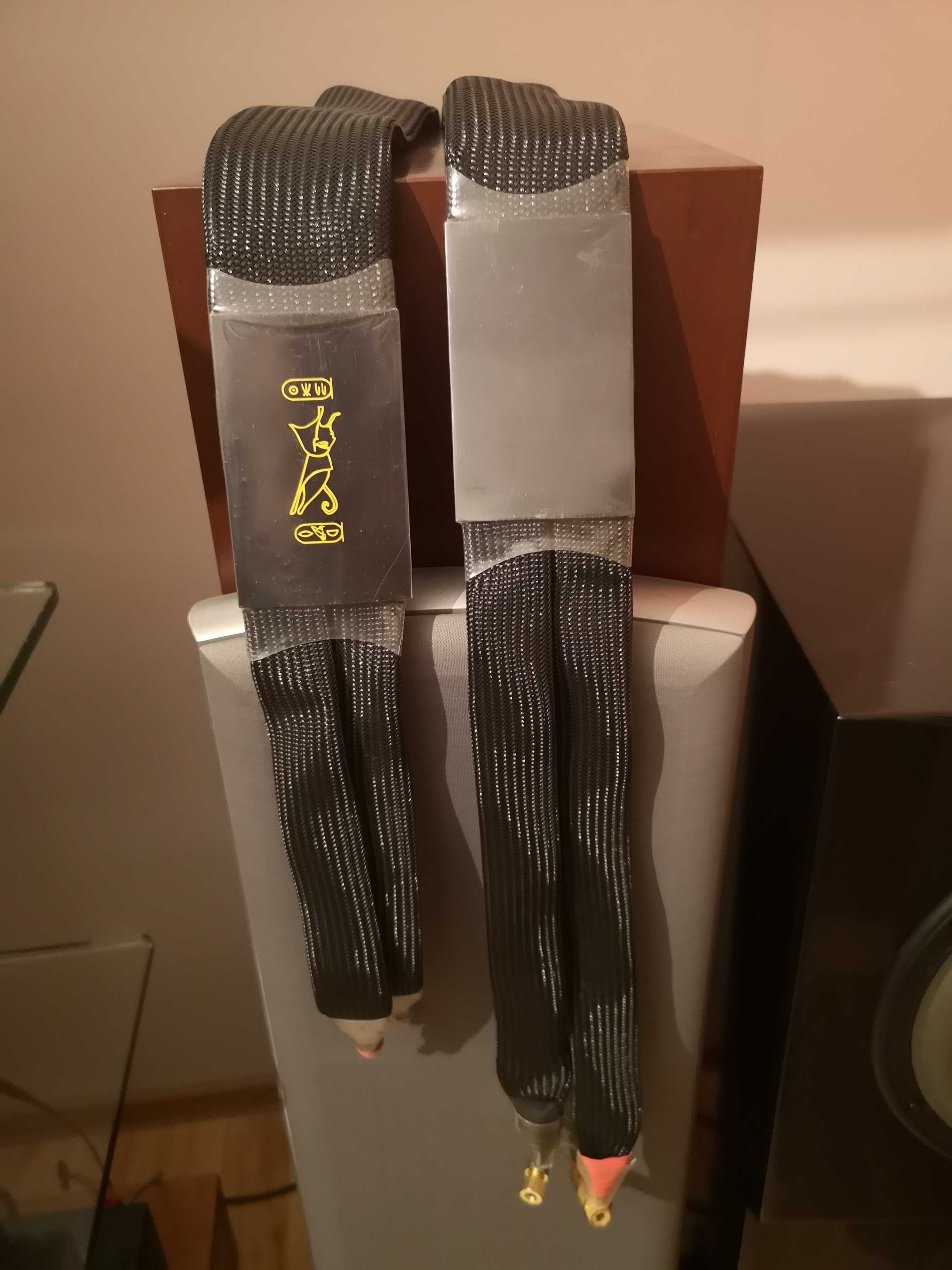 Kable głośnikowe Ramzes SC II 2x2.40mb  Jak nowe.
