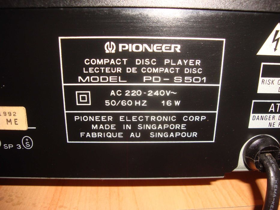 leitor de cd pioneer