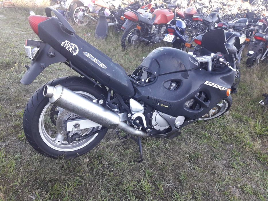 Suzuki gsxf600 gsxf 600 f silnik moduł felga gaźniki alternator części