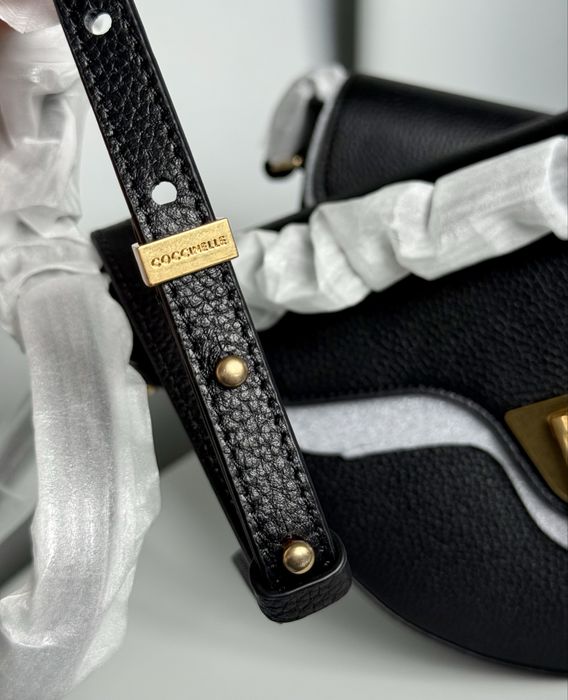 Шкіряна сумка Coccinelle BEAT SOFT оригінал чорна нова