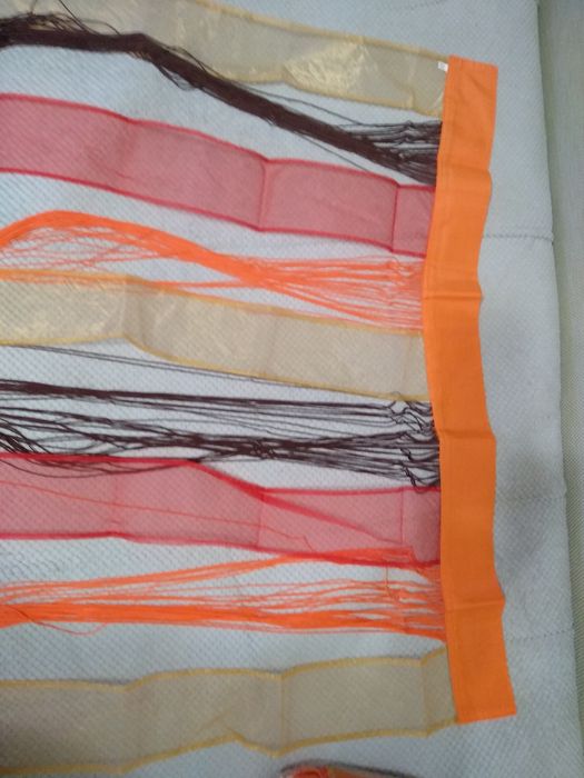 Штора нитки+шифон