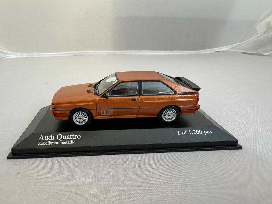 AUDI Quatro – MINICHAMPS 1:43 – Kolekcjonerski model