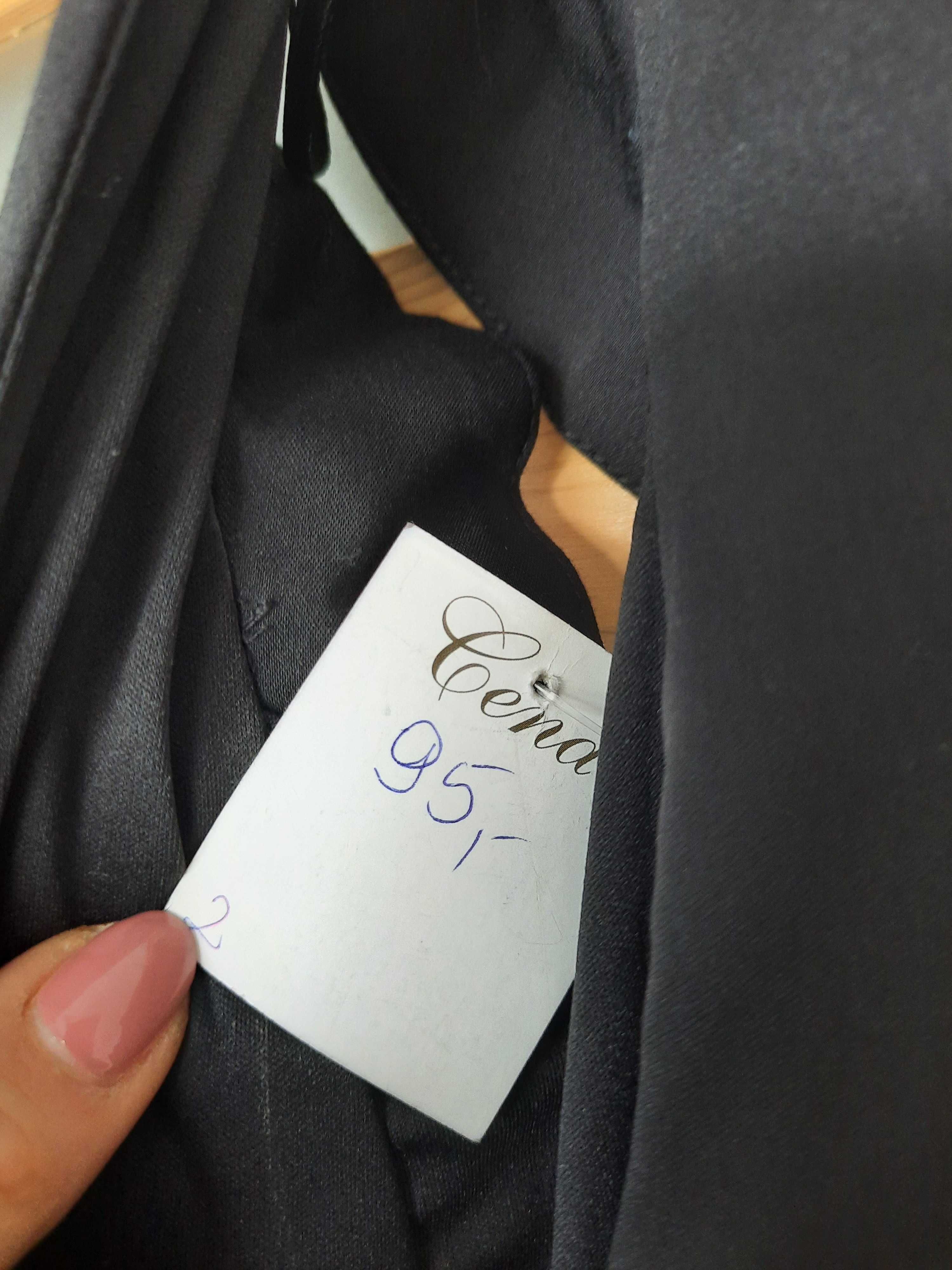 Sukienka Zara mała czarna wycięcie na plecach letnia xs Nowa bez metki