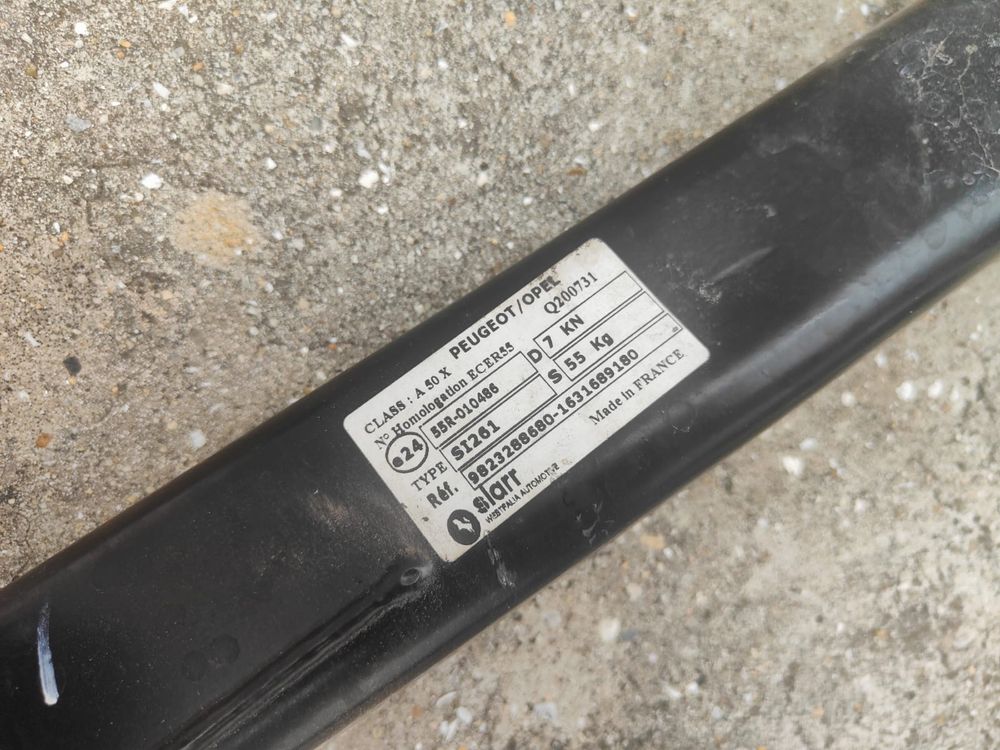 Engate/Gancho de reboque Peugeot 208 de 2020