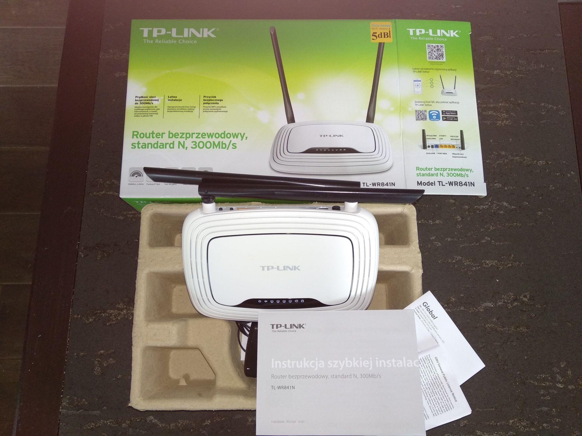 Router bezprzewodowy TP-link TL WR841N