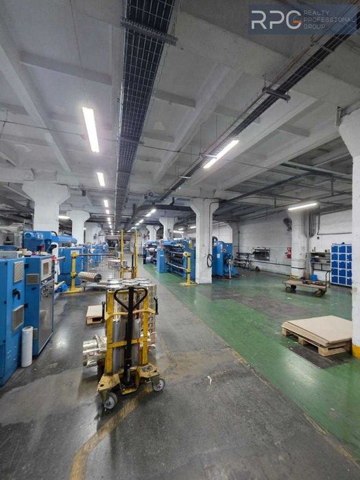 СКЛАД виробництво 1800 м² м. Лівобережна (100 метрів) 180грн/м²