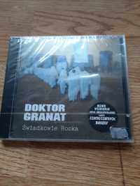 Doktor Granat Świadkowie rocka CD folia 2001r Bielizna Czarno Czarni