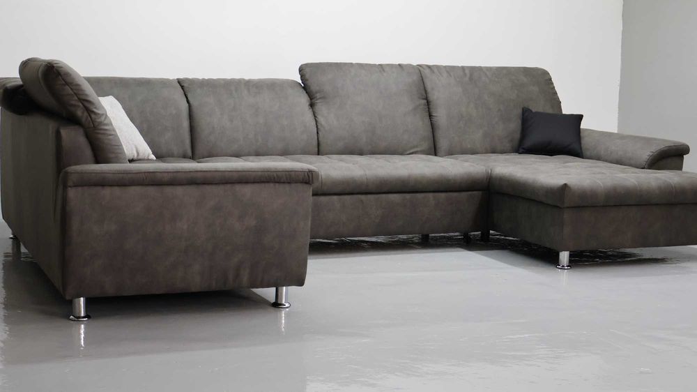 TŁP narożnik Wielkie niemieckie U funkcja spania rogówka sofa kanapa