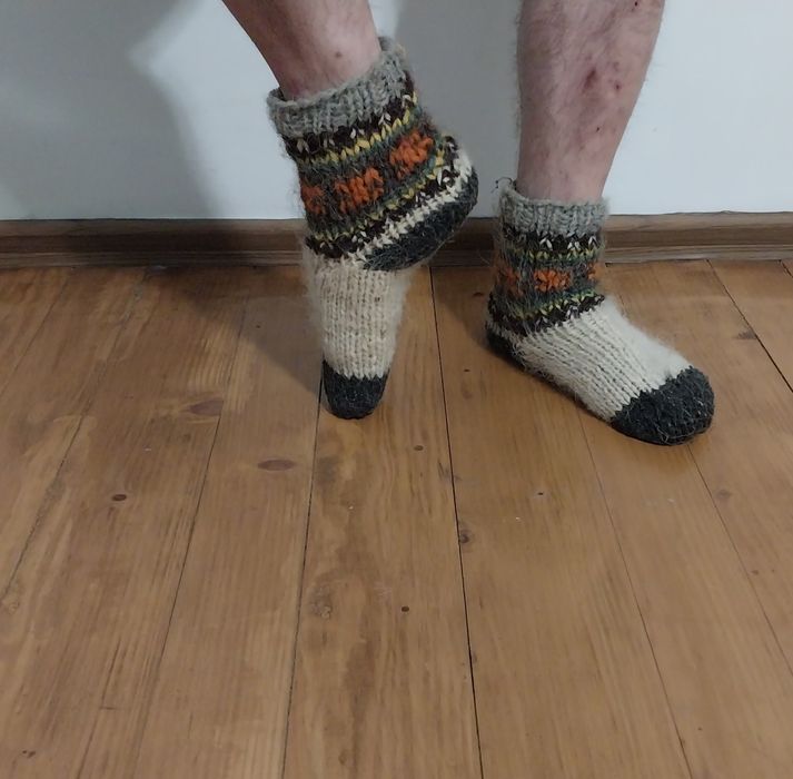 Гетры, носки из натуральной овечьей шерсти шерсти