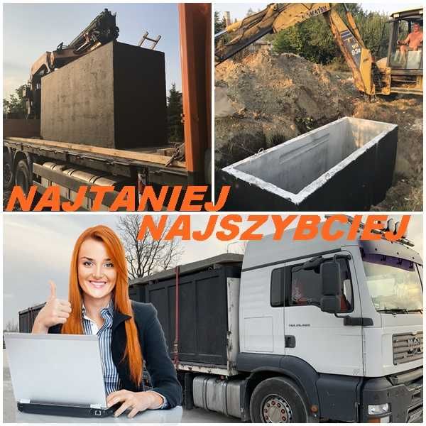 SZAMBA betonowe 10m3 szambo 12m3 zbiornik na deszczówkę 4m3 Strzelin