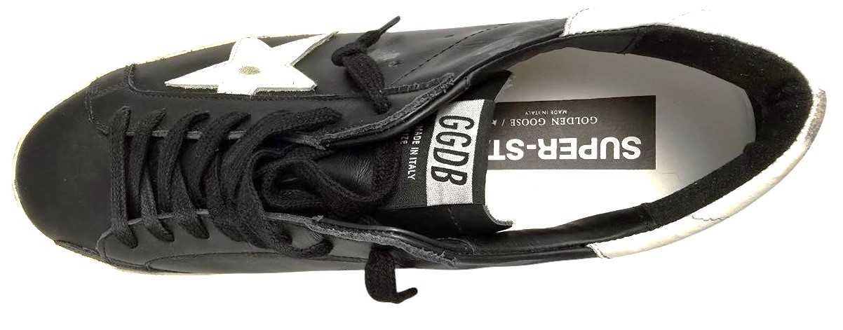 нові оригінальні Кеди чорні GOLDEN GOOSE Superstar 43 розмір