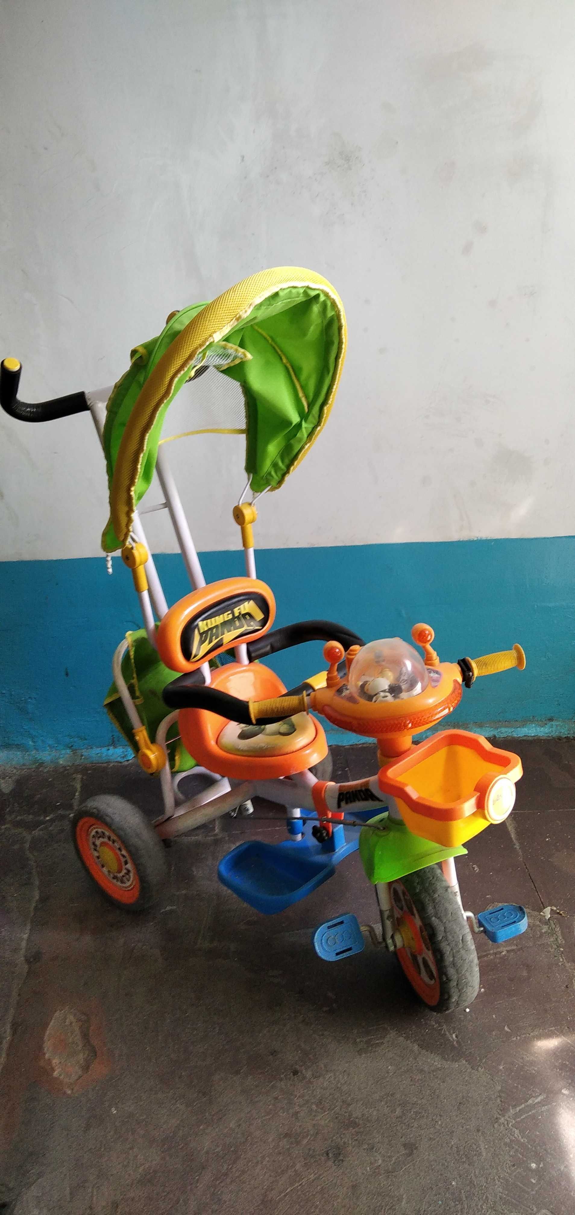 Велосипед трехколесный детский PANDA KUNG-FU