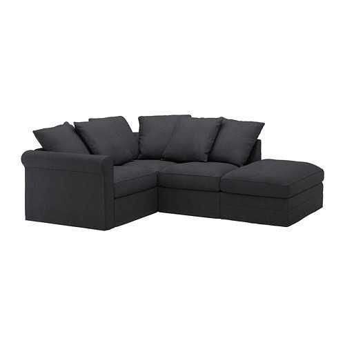Zestaw Pokryć GRONLID, Sporda ciemnoszary, Ikea