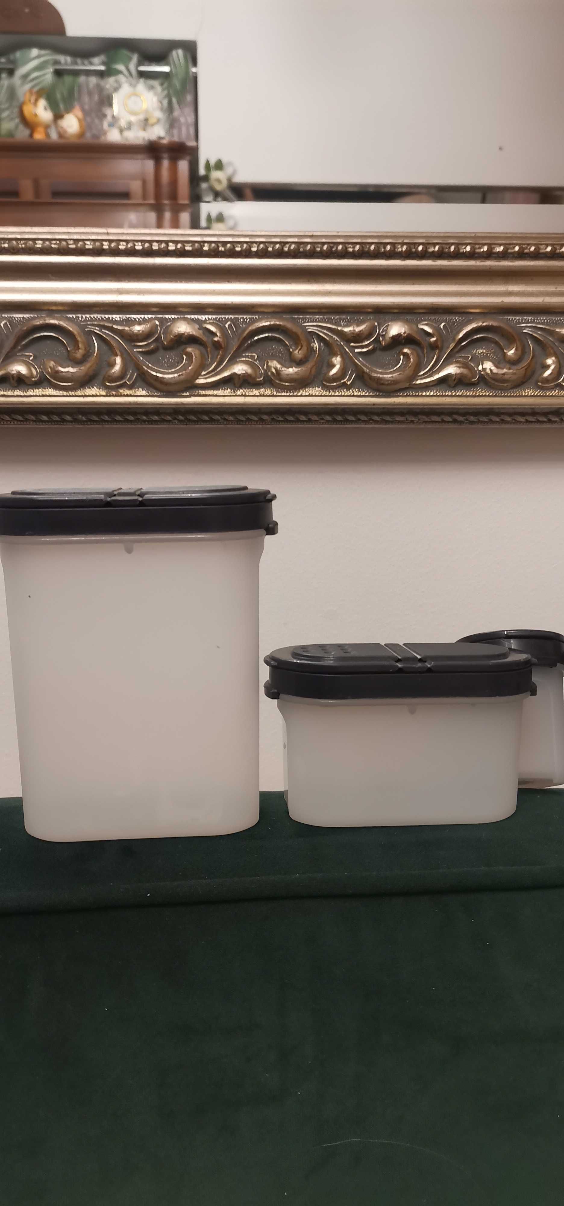 Pojemniki Tupperware na sypkie przyprawy. 5 szt. Ziołowe krasnoludki