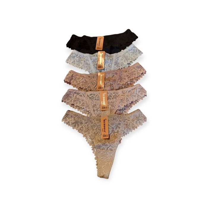 PROMOCJA stringi damskie L 5szt