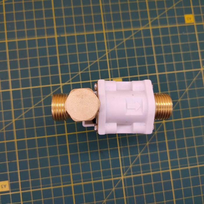 Клапан электромагнитный с фильтром 12 вольт нормально-закрытый