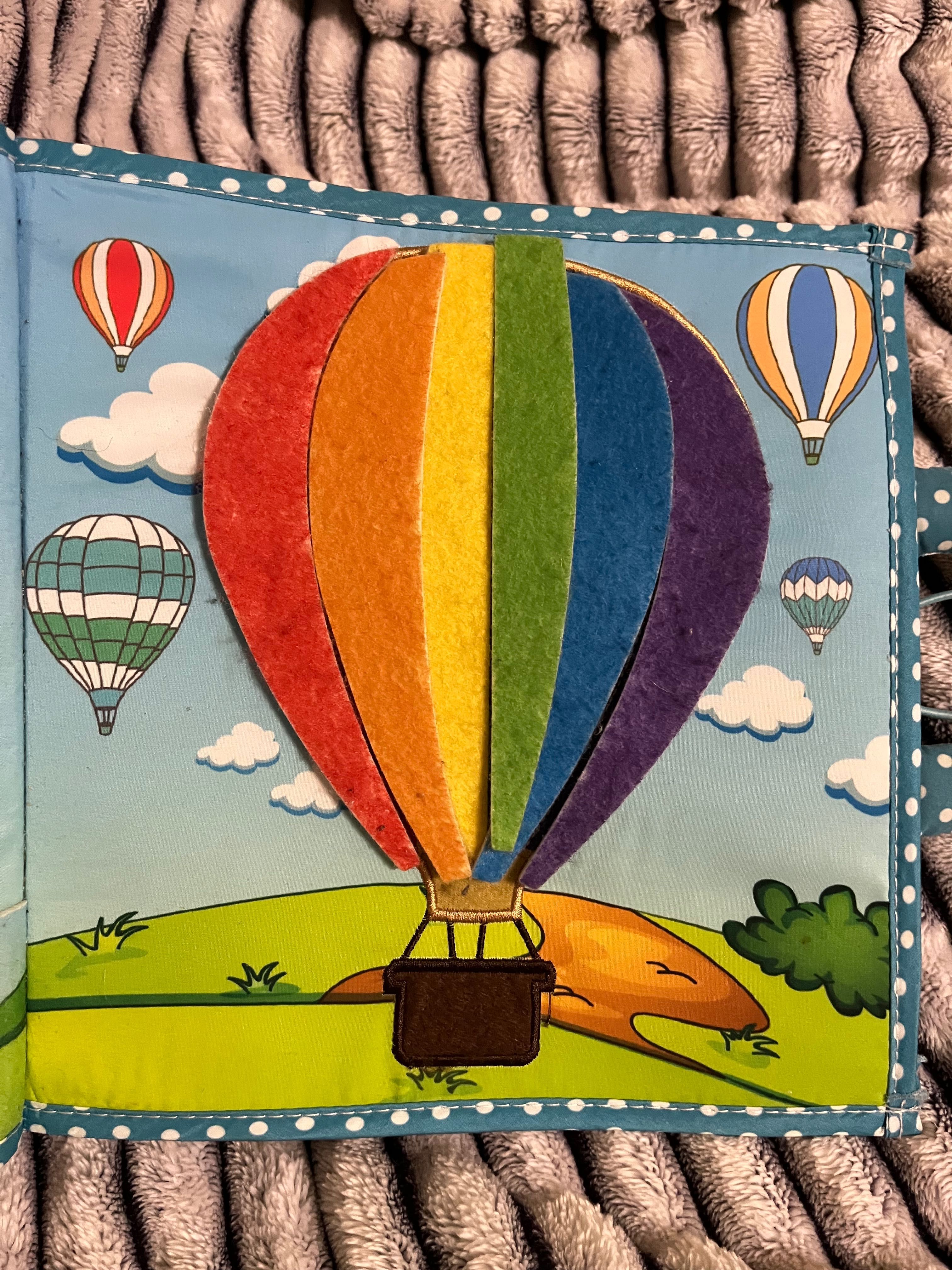 Продам мягкую детскую книгу на липучках