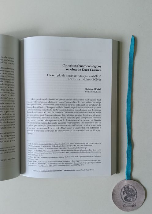 Figuras da racionalidade , Neokantismo e Fenomenologia