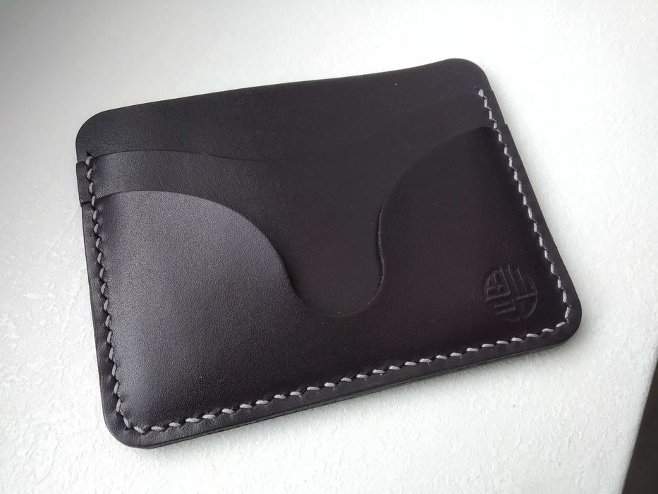 Skórzany portfelik , etui na karty - Cardholder  - skóra naturalna