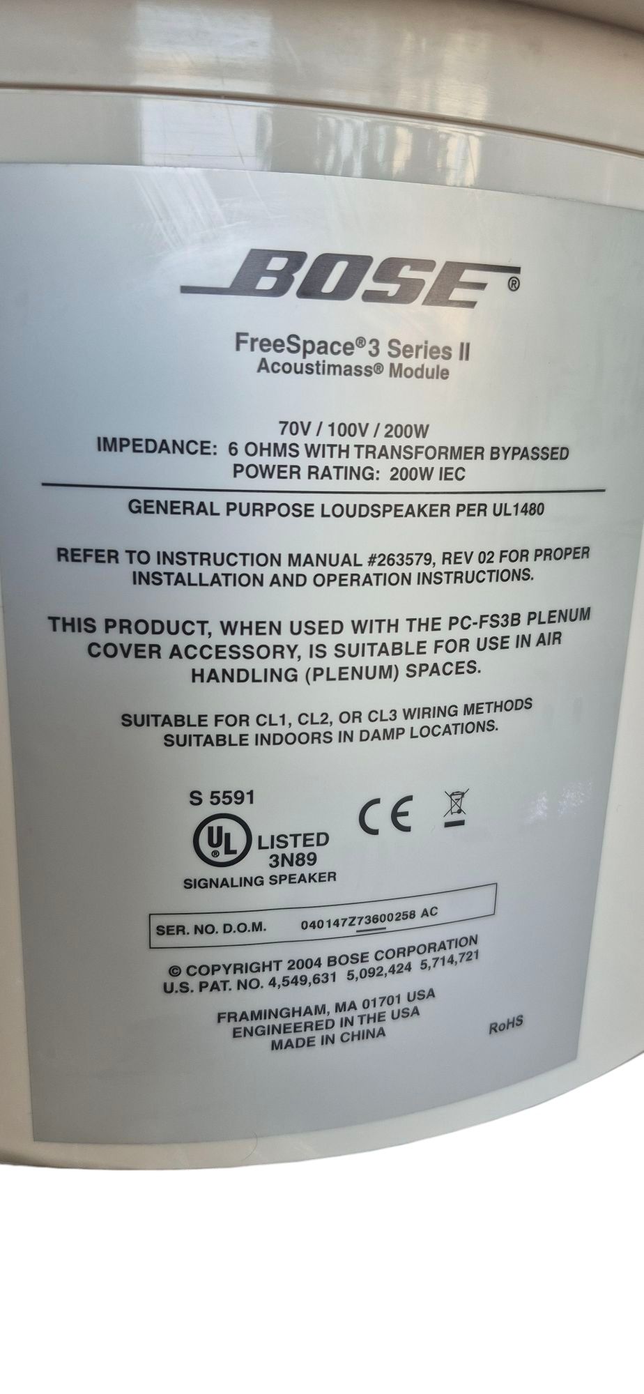Zestaw BOSE Freespace 3 Series II