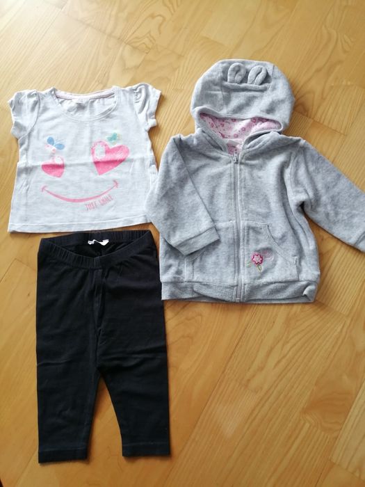 Ubranka dla dziewczynki r. 68-74