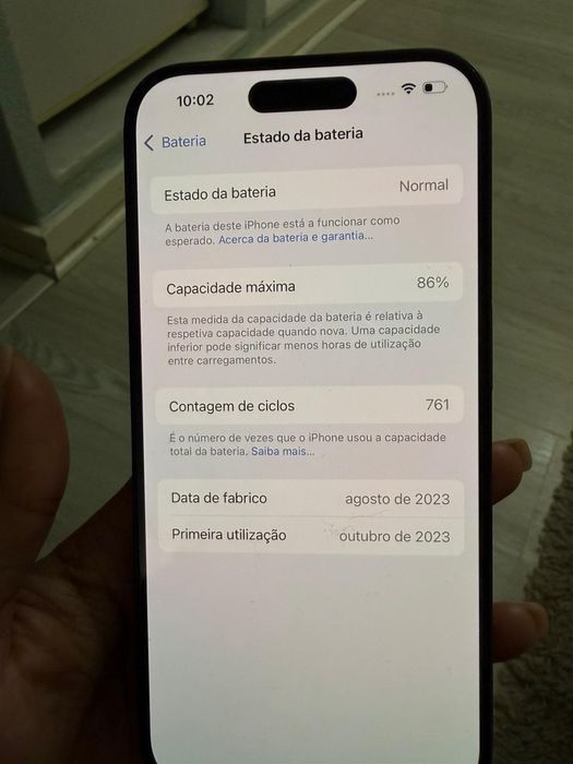 Iphone 15 pro 1tb sem nenhum defeito