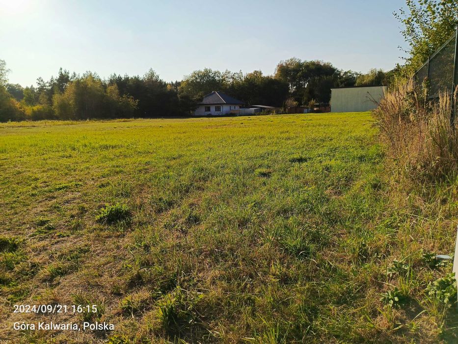 Działka pod zabudowę jednorodzinną,1100m2,Góra Kalwaria, ul.Zakalwaria