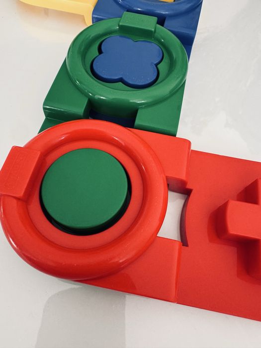 Дитяче доміно Wader (пазл, розвиваюча гра, кольори, сортер)