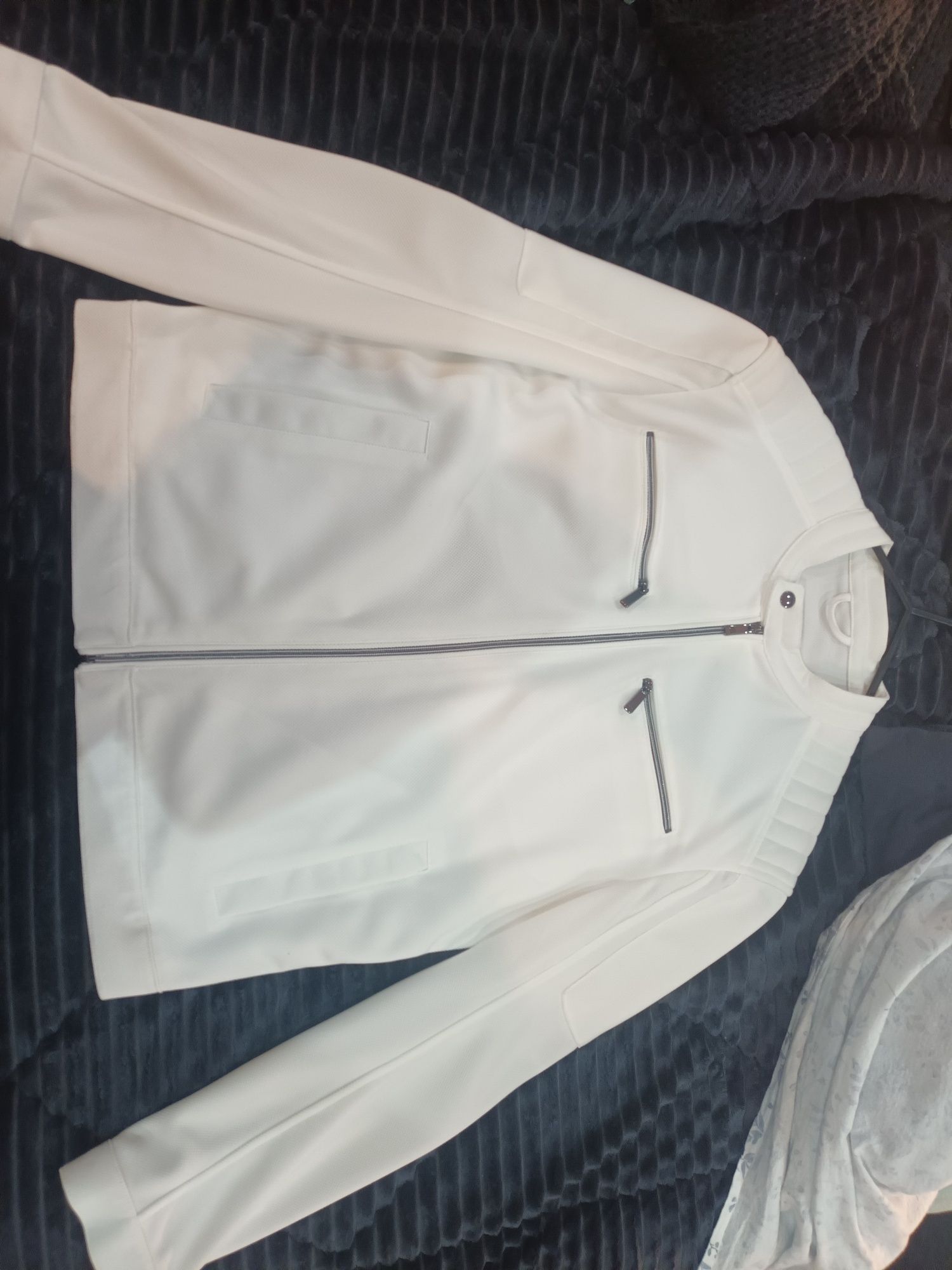 Casaco branco Zara