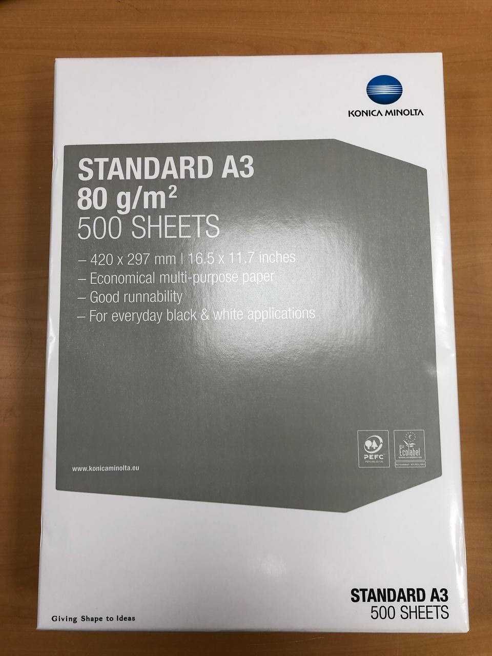 Папір офісний Standard А4 та А3