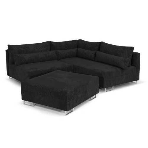 Narożnik MILO L – nowoczesny komfort do Twojego salonu