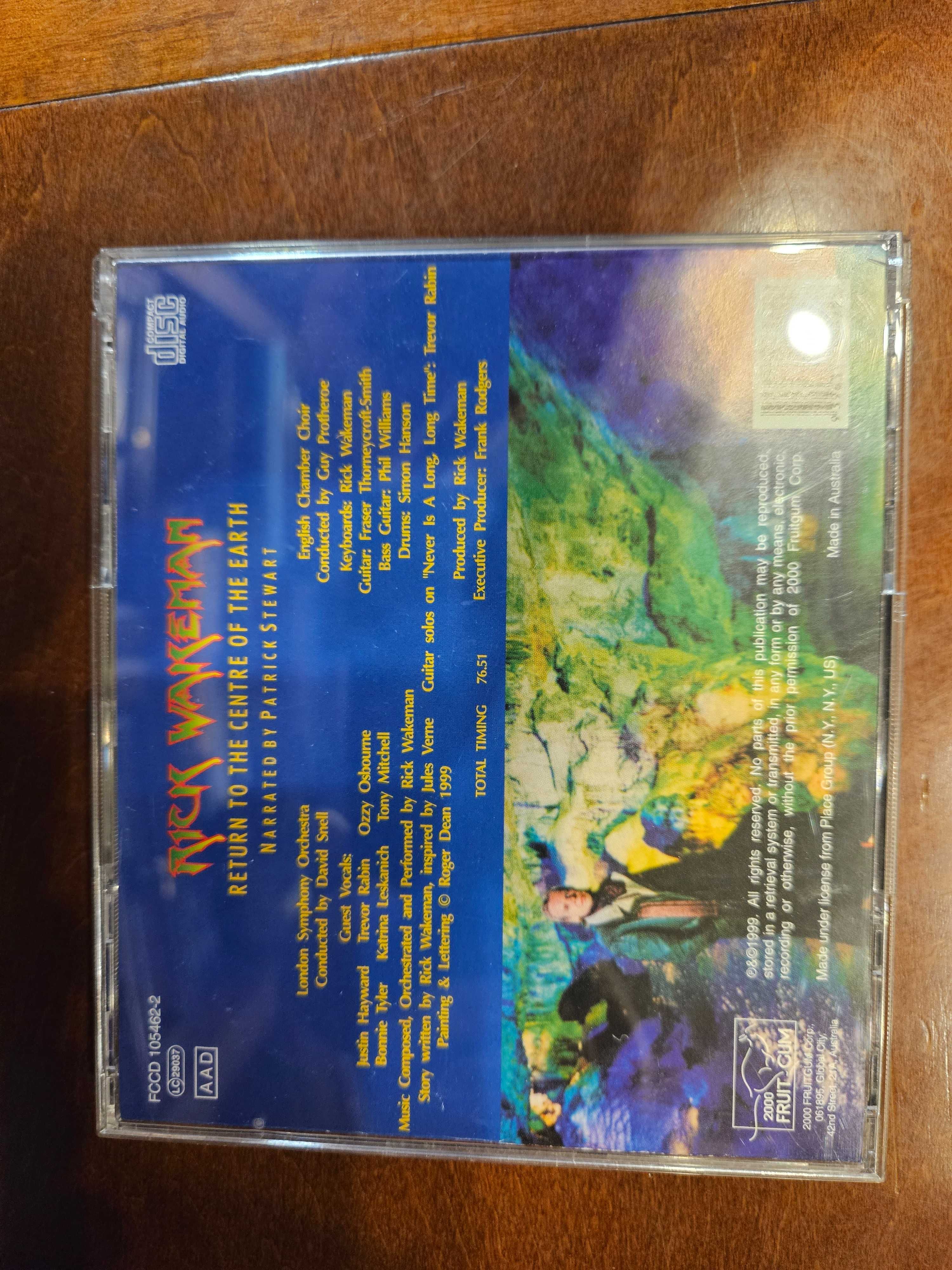 CD Return to the Centre of the Earth Rick Wakeman